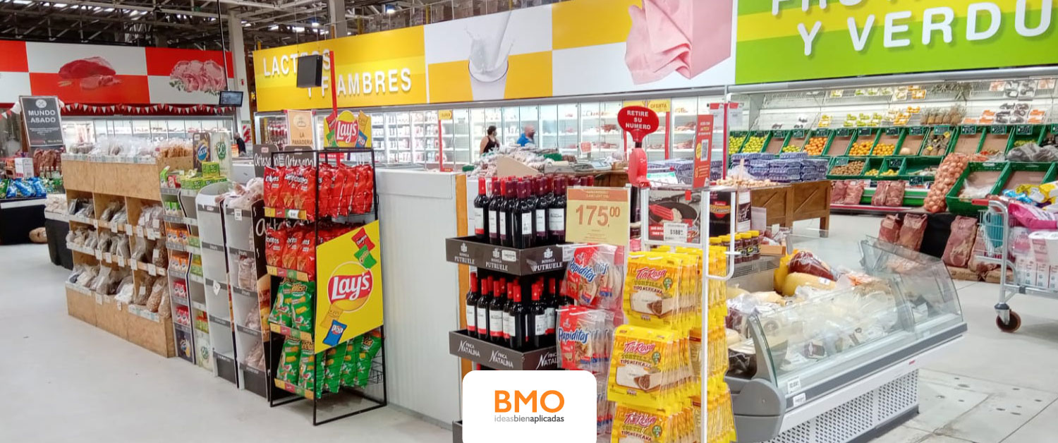 Material pop en supermercados: potencia tu marca en el punto de venta